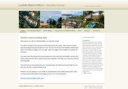 La Bella Waters Hamiltion Island Accommodation