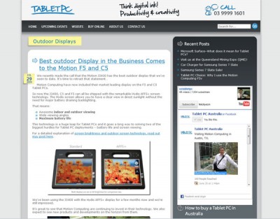 Tablet PC Blog