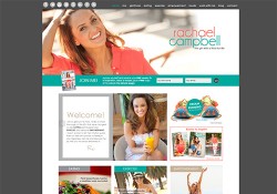 Rachael Campbell Custom Wordpress Website