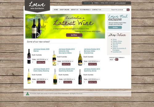 Loewe Wine Distributors - Australia & China